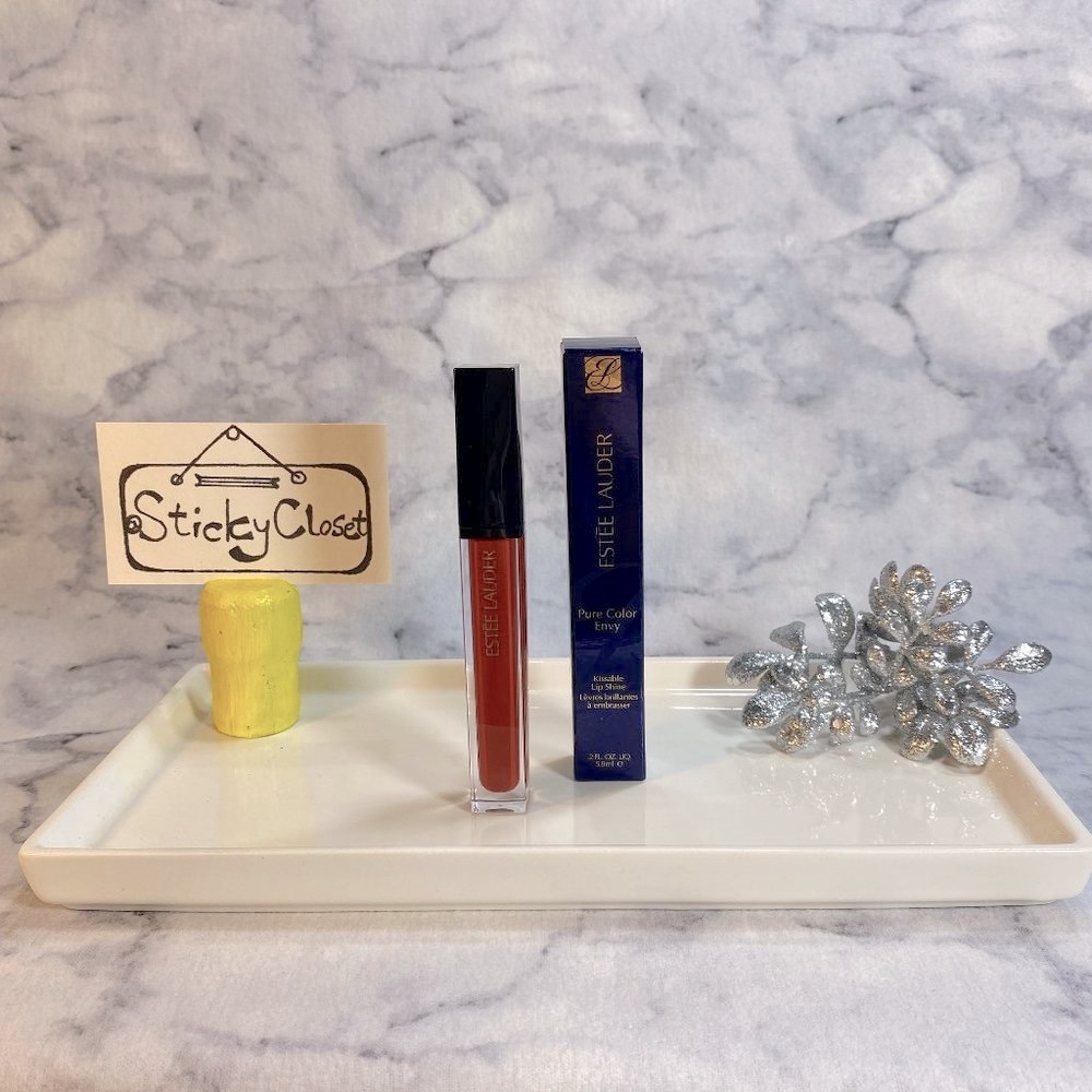 Estee Lauder Beauty-Pure Color Envy Lip Shine Wicked Gleam-Full 5.8 ml-BOXED-NEW